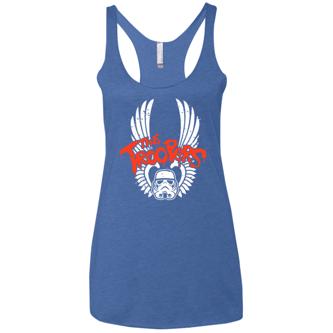 T-Shirts Vintage Royal / X-Small THE TROOPERS Women's Triblend Racerback Tank