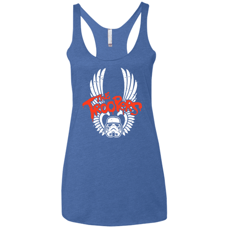 T-Shirts Vintage Royal / X-Small THE TROOPERS Women's Triblend Racerback Tank
