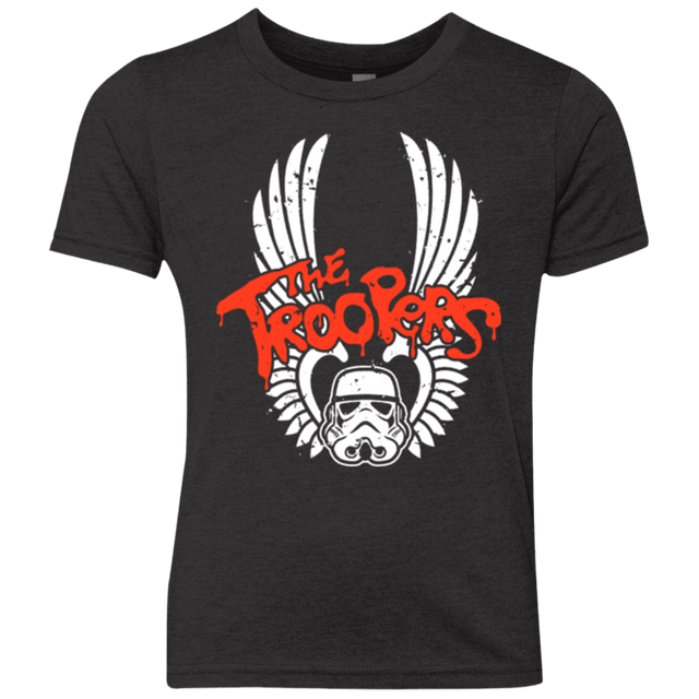 T-Shirts Vintage Black / YXS THE TROOPERS Youth Triblend T-Shirt