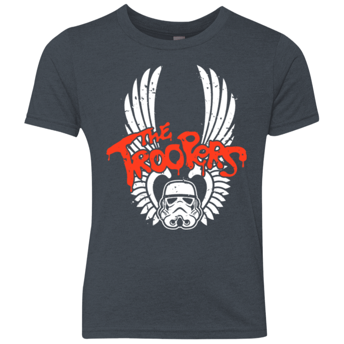 T-Shirts Vintage Navy / YXS THE TROOPERS Youth Triblend T-Shirt