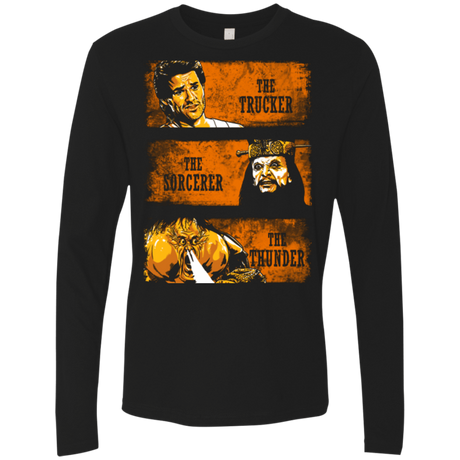 T-Shirts Black / Small The Trucker The Sorcerer and the Thunder Men's Premium Long Sleeve