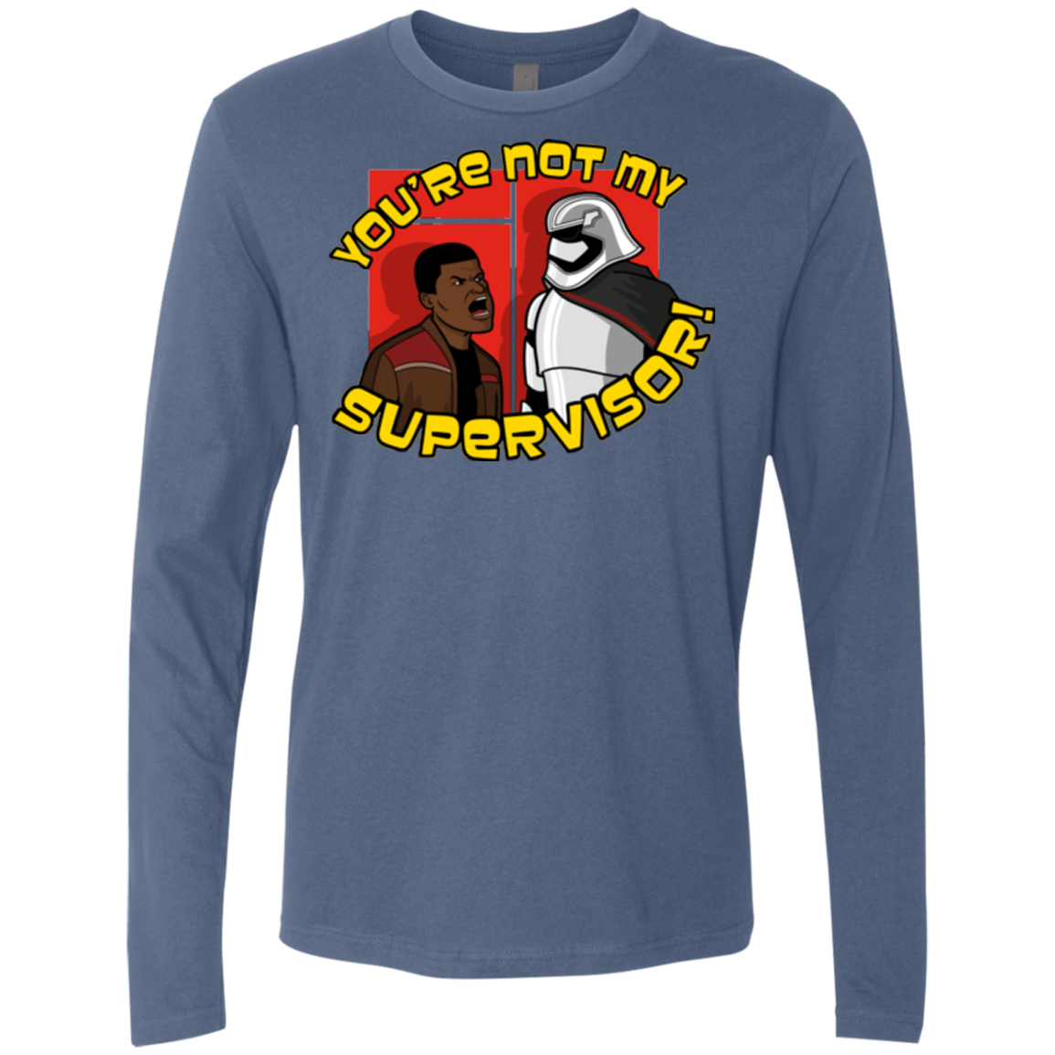 T-Shirts Indigo / Small The Tunt Awakens Men's Premium Long Sleeve