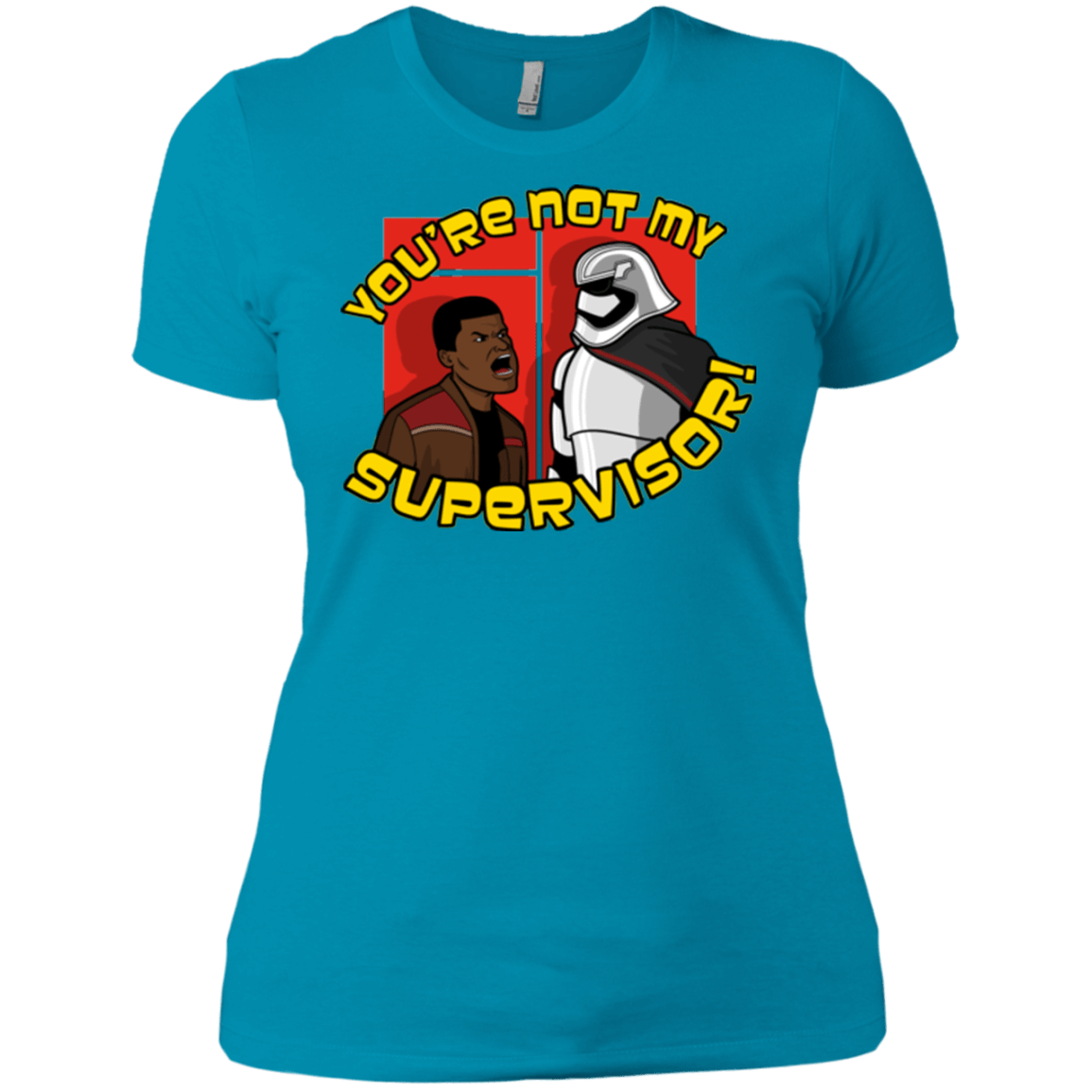 T-Shirts Turquoise / X-Small The Tunt Awakens Women's Premium T-Shirt