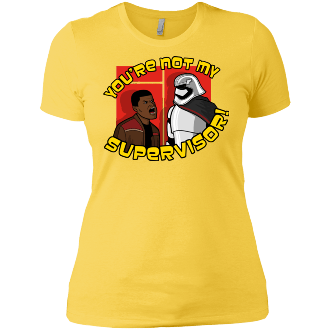 T-Shirts Vibrant Yellow / X-Small The Tunt Awakens Women's Premium T-Shirt