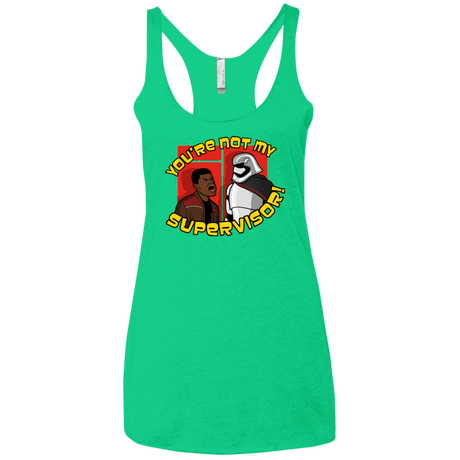 T-Shirts Envy / X-Small The Tunt Awakens Women's Triblend Racerback Tank