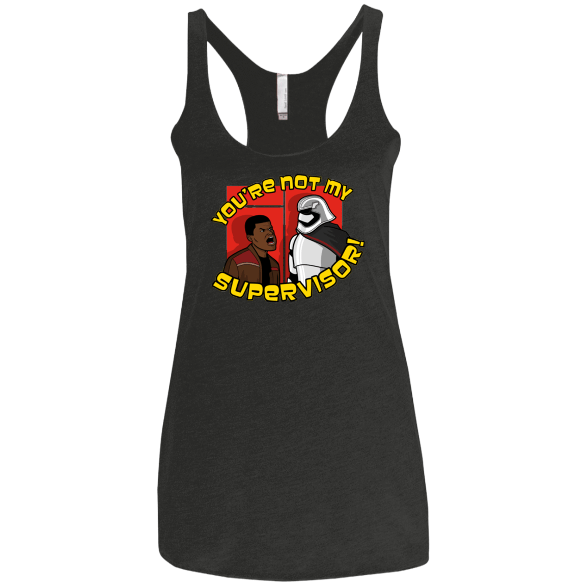 T-Shirts Vintage Black / X-Small The Tunt Awakens Women's Triblend Racerback Tank