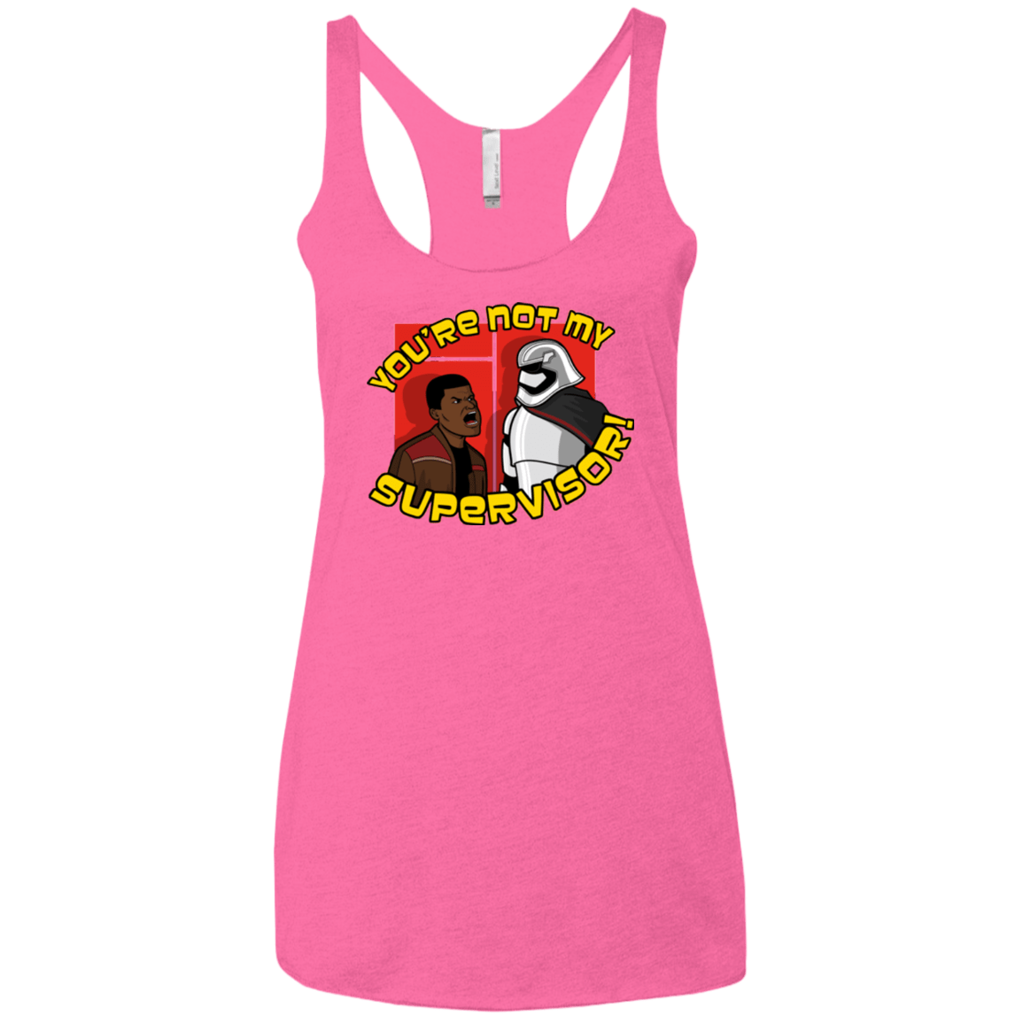 T-Shirts Vintage Pink / X-Small The Tunt Awakens Women's Triblend Racerback Tank