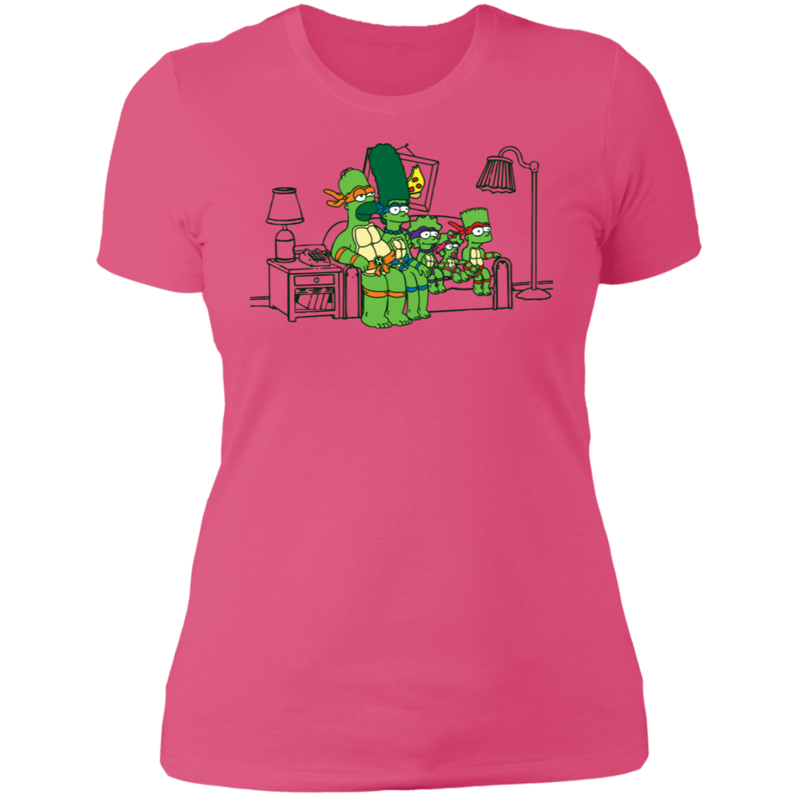 T-Shirts Hot Pink / S The Turtles Women's Premium T-Shirt