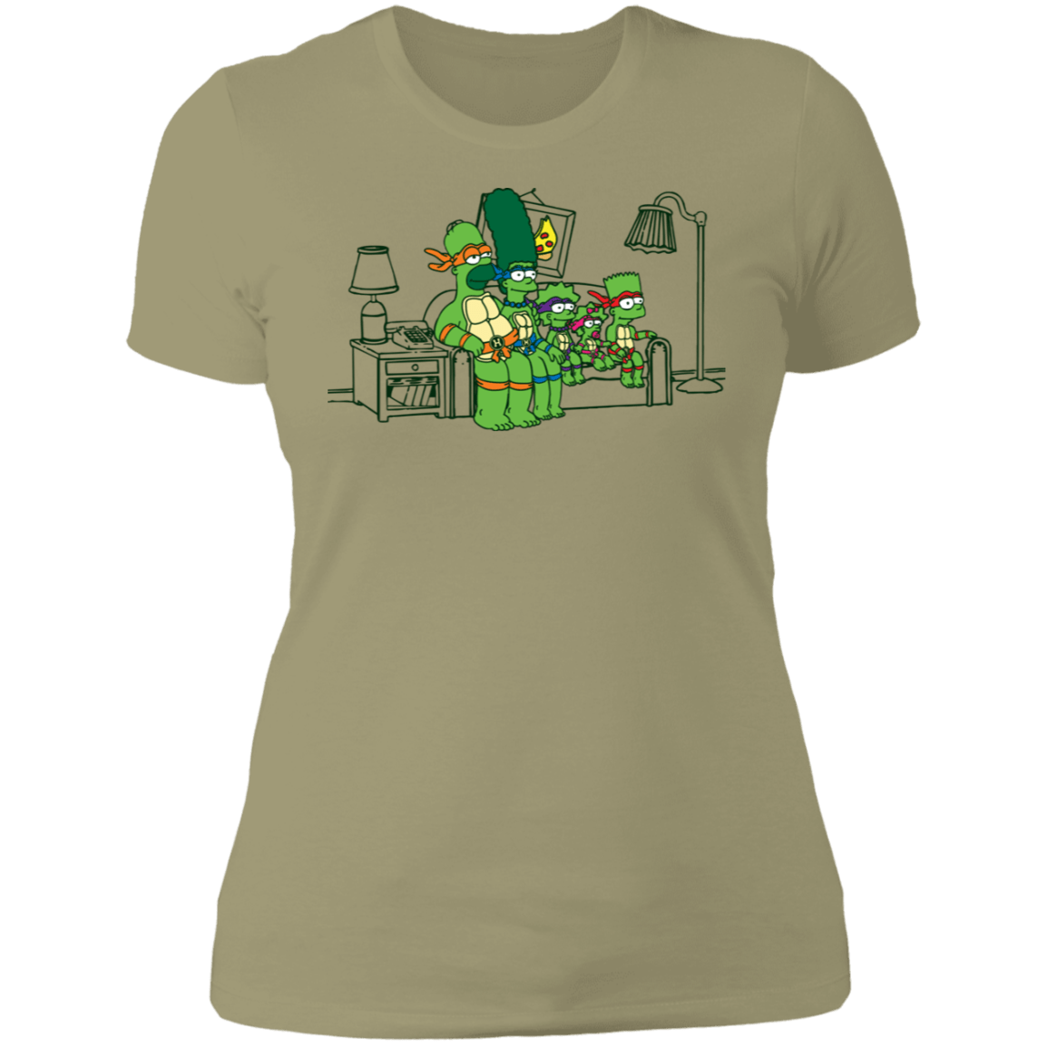 T-Shirts Light Olive / S The Turtles Women's Premium T-Shirt