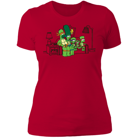 T-Shirts Red / S The Turtles Women's Premium T-Shirt