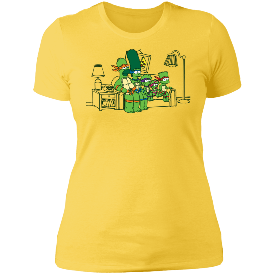 T-Shirts Vibrant Yellow / S The Turtles Women's Premium T-Shirt