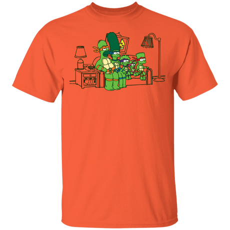 T-Shirts Orange / YXS The Turtles Youth T-Shirt