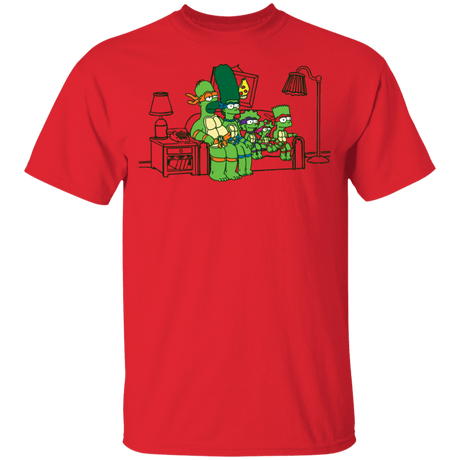 T-Shirts Red / YXS The Turtles Youth T-Shirt