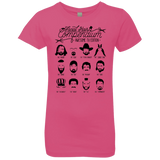 The TV Facial Hair Compendium Girls Premium T-Shirt