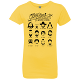 The TV Facial Hair Compendium Girls Premium T-Shirt