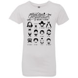 The TV Facial Hair Compendium Girls Premium T-Shirt