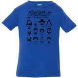 The TV Facial Hair Compendium Infant Premium T-Shirt