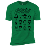 T-Shirts Kelly Green / X-Small The TV Facial Hair Compendium Men's Premium T-Shirt