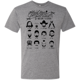 T-Shirts Premium Heather / Small The TV Facial Hair Compendium Men's Triblend T-Shirt