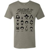 T-Shirts Venetian Grey / Small The TV Facial Hair Compendium Men's Triblend T-Shirt