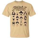 T-Shirts Vegas Gold / Small The TV Facial Hair Compendium T-Shirt