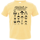 The TV Facial Hair Compendium Toddler Premium T-Shirt