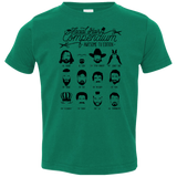 The TV Facial Hair Compendium Toddler Premium T-Shirt