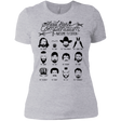 T-Shirts Heather Grey / X-Small The TV Facial Hair Compendium Women's Premium T-Shirt
