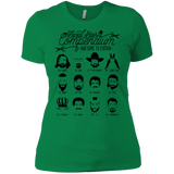T-Shirts Kelly Green / X-Small The TV Facial Hair Compendium Women's Premium T-Shirt