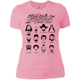 T-Shirts Light Pink / X-Small The TV Facial Hair Compendium Women's Premium T-Shirt