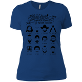 T-Shirts Royal / X-Small The TV Facial Hair Compendium Women's Premium T-Shirt