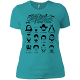 T-Shirts Tahiti Blue / X-Small The TV Facial Hair Compendium Women's Premium T-Shirt