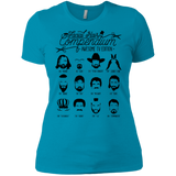 T-Shirts Turquoise / X-Small The TV Facial Hair Compendium Women's Premium T-Shirt