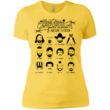 T-Shirts Vibrant Yellow / X-Small The TV Facial Hair Compendium Women's Premium T-Shirt