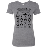 T-Shirts Premium Heather / Small The TV Facial Hair Compendium Women's Triblend T-Shirt