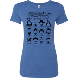 T-Shirts Vintage Royal / Small The TV Facial Hair Compendium Women's Triblend T-Shirt