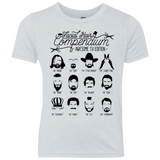 The TV Facial Hair Compendium Youth Triblend T-Shirt