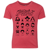 The TV Facial Hair Compendium Youth Triblend T-Shirt