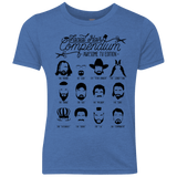 The TV Facial Hair Compendium Youth Triblend T-Shirt