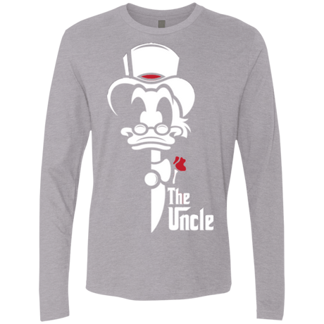 T-Shirts Heather Grey / Small The Uncle Men's Premium Long Sleeve