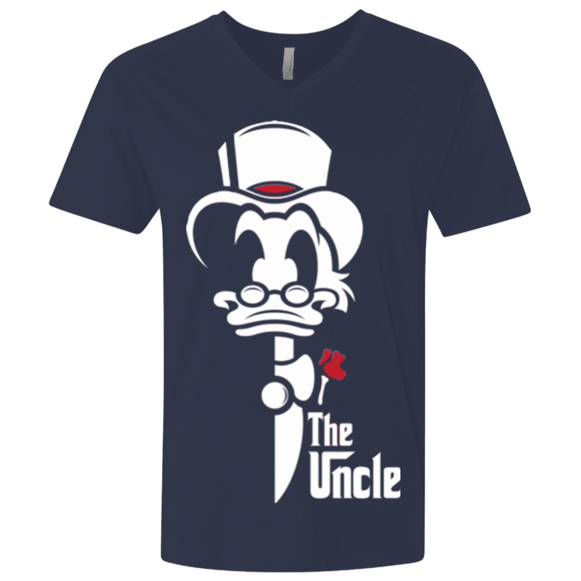 T-Shirts Midnight Navy / X-Small The Uncle Men's Premium V-Neck