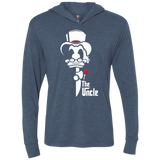 T-Shirts Indigo / X-Small The Uncle Triblend Long Sleeve Hoodie Tee