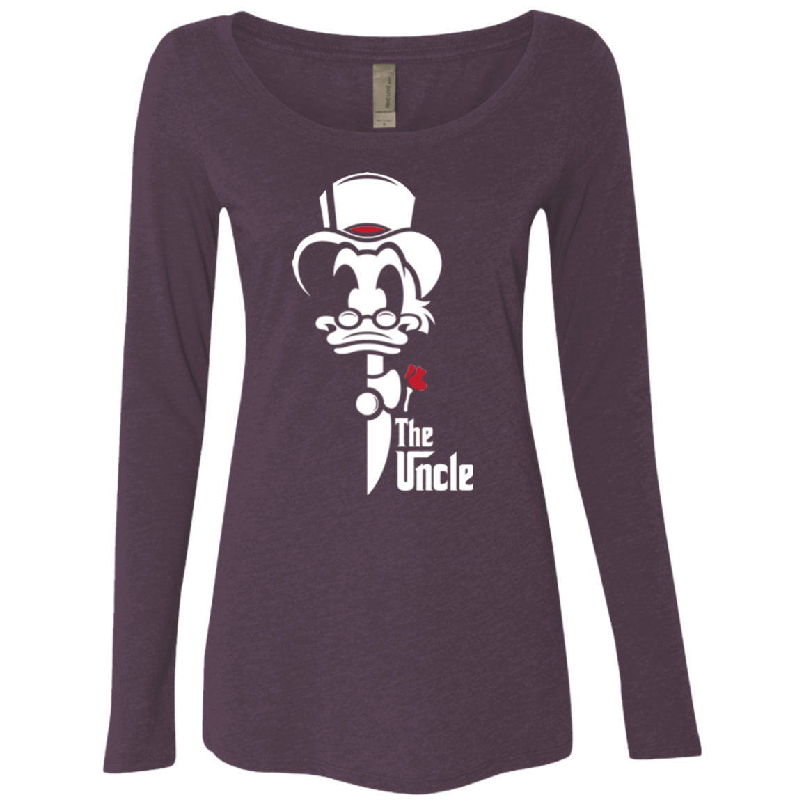 T-Shirts Vintage Purple / Small The Uncle Women's Triblend Long Sleeve Shirt