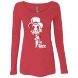 T-Shirts Vintage Red / Small The Uncle Women's Triblend Long Sleeve Shirt