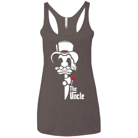 T-Shirts Macchiato / X-Small The Uncle Women's Triblend Racerback Tank