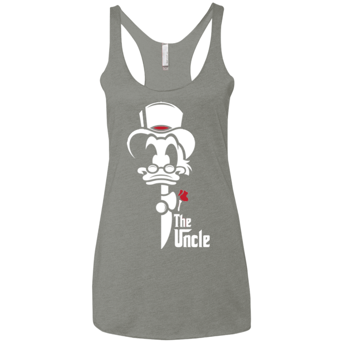 T-Shirts Venetian Grey / X-Small The Uncle Women's Triblend Racerback Tank