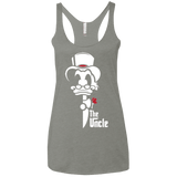 T-Shirts Venetian Grey / X-Small The Uncle Women's Triblend Racerback Tank