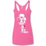 T-Shirts Vintage Pink / X-Small The Uncle Women's Triblend Racerback Tank