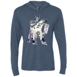 T-Shirts Indigo / X-Small The Valkyries Triblend Long Sleeve Hoodie Tee