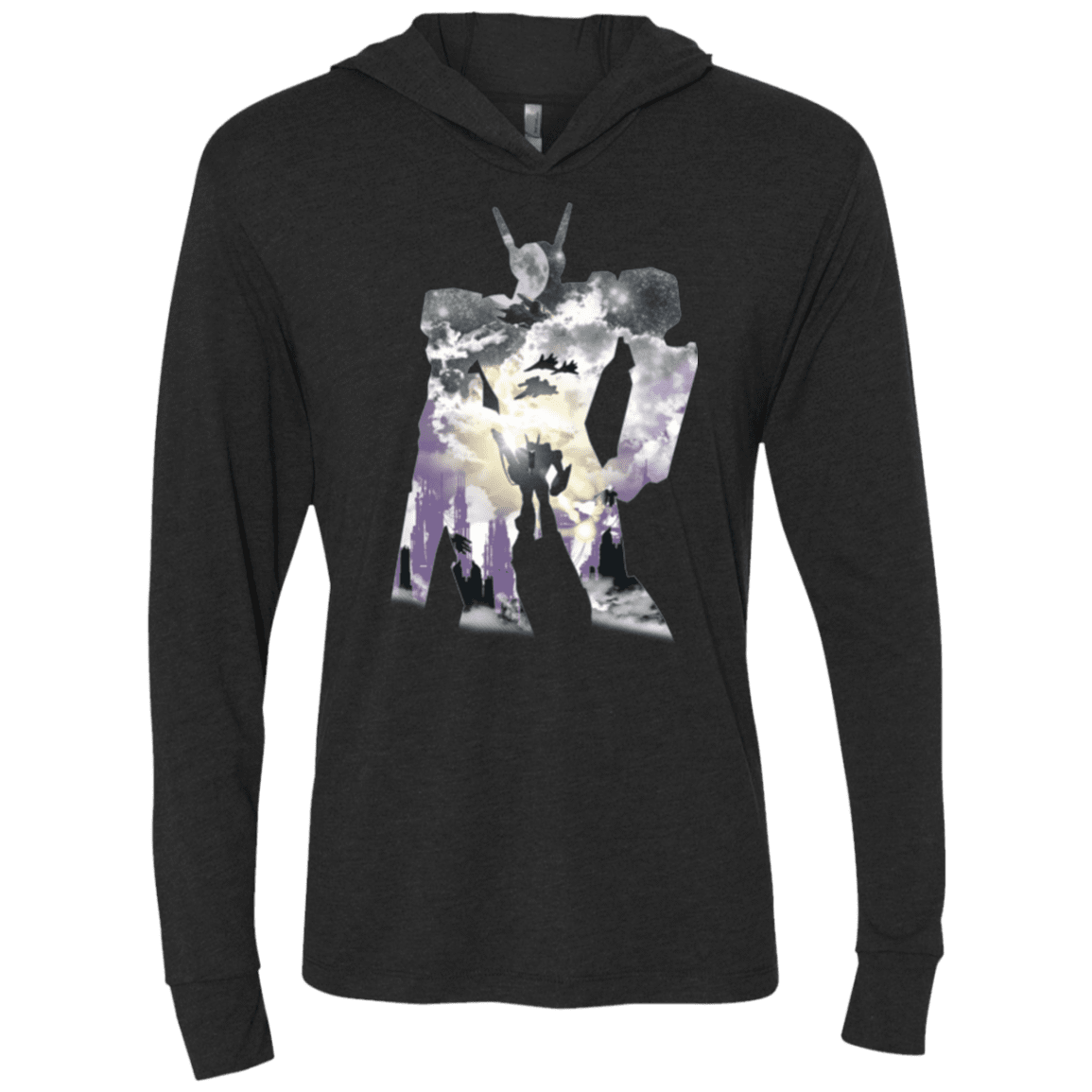 T-Shirts Vintage Black / X-Small The Valkyries Triblend Long Sleeve Hoodie Tee